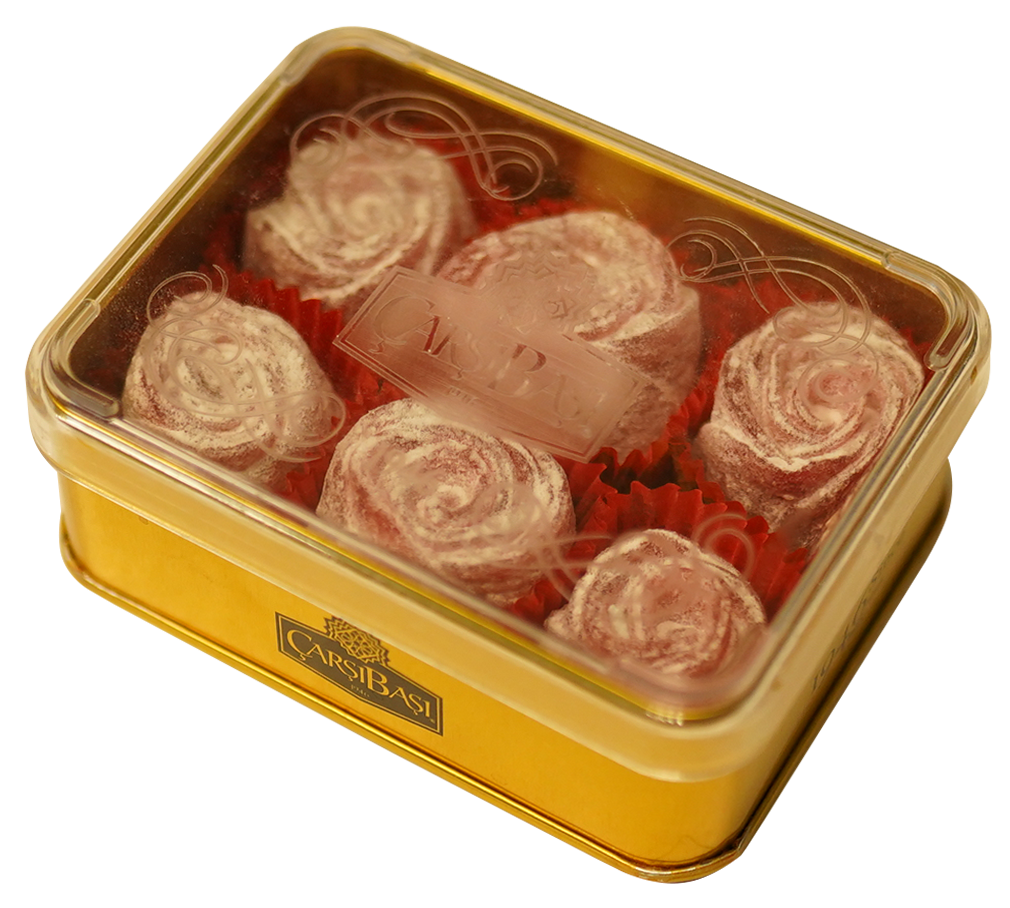 Carsibasi Artisan Roselight Tyrkisk Delight - 140g Premium Dåse