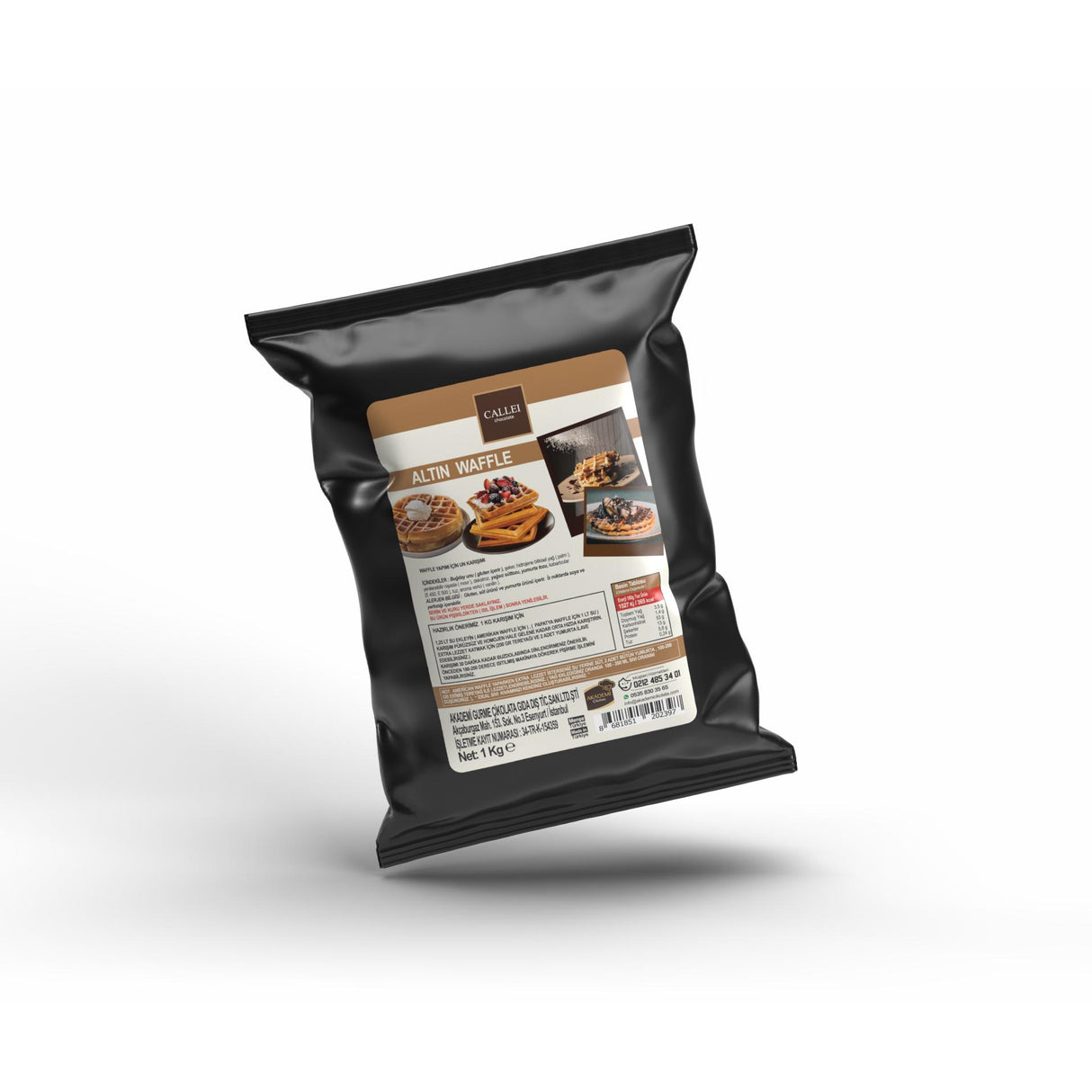 Callei Professionel Gylden Vaffelmix - 1 kg