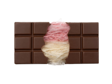 Malak Angel Hair Milk Chocolate with Pistachio & Cotton Candy - 65gr - TryAladdin