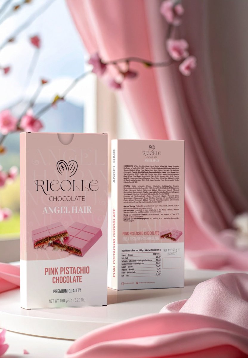 Ricolle Angel Hair Pink Pistachio Chocolate - TryAladdin