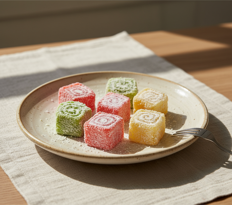 Carsibasi Premium assorterede frugtsmagede rullede lækkerier - 300g gaveæske