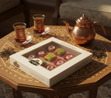 Carsibasi Premium Assorterede Tyrkiske Delikatesser (Pistacie & Rose) - 180g Gaveæske