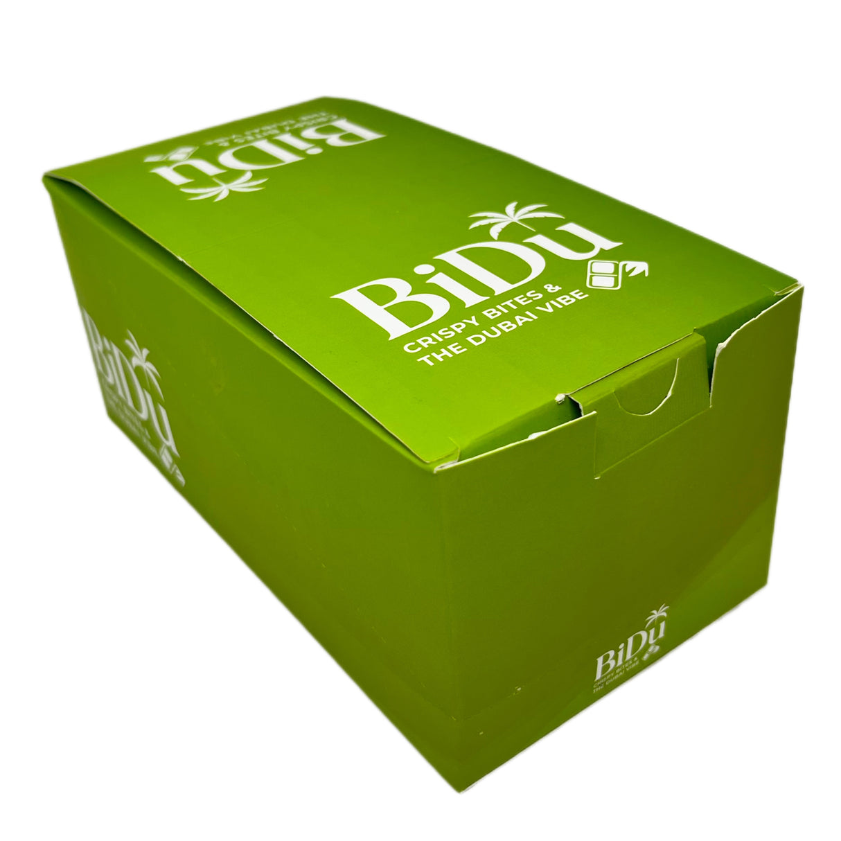 BiDu Premium Dubai-stil Mælkechokolade med Pistacie & Revet Hvede - 17g