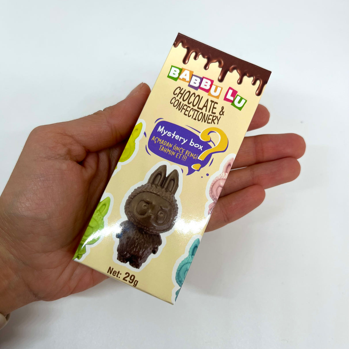 Babbulu Farveserie – Mystisk Hvid & Mælke Konfekture 29g