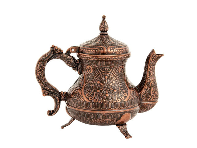 Acar | Turkish Kettle - Zamak - Antique Copper - TryAladdin