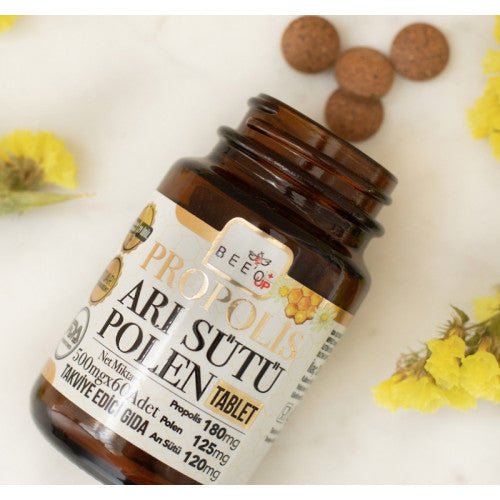 Bee'O | Propolis Royal Jelly Pollen Tablet for Adults - TryAladdin