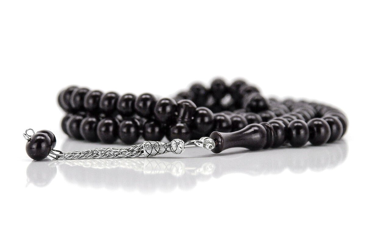 Dervish Tasbih 14 mm Acrylic, Black - TryAladdin