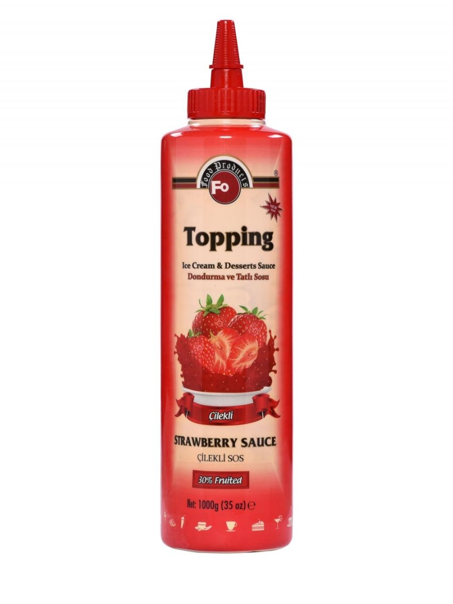 FO | Strawberry Topping Sauce (1kg) - TryAladdin