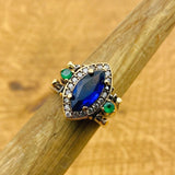 Handmade Multi Stone Ring - TryAladdin