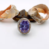 Men's Handmade Ring, Amethyst - TryAladdin