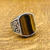 Men's Silver Ring - TryAladdin