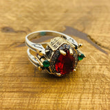 Multi - Stone Reversible Ring - TryAladdin