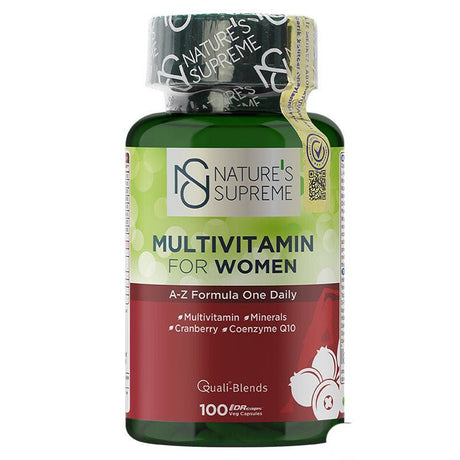 Nature's Supreme Multivitamin for Women 100 Tablets - TryAladdin