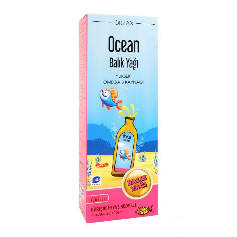 Ocean Fish Oil Syrup 150 ml - TryAladdin