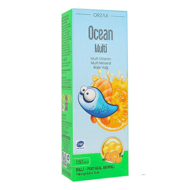 Ocean Multi Vitamin and Fish Oil 150 ml - TryAladdin