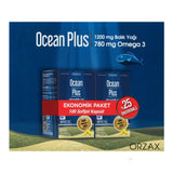 Ocean Plus Omega 3 1200 mg 100 Tablets - TryAladdin