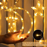 Ramadan Decoration, Moon and Star LED Ornaments - TryAladdin