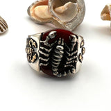 Scorpion Agate Ring - TryAladdin