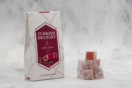 Sukru Efendi 1935 | Open and Enjoy Turkish Delight Rose Flavored - TryAladdin