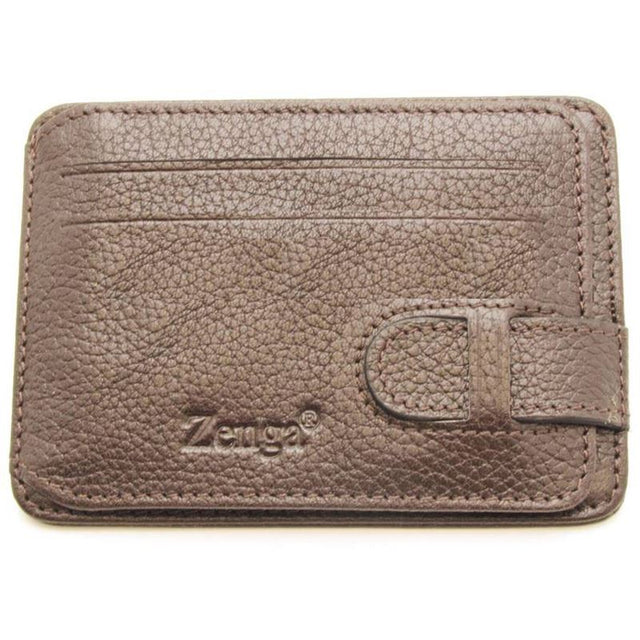 Taki | Zenga Leather Men's Card Holder Wallet - TryAladdin