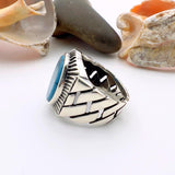 Turquoise Men's Ring - TryAladdin