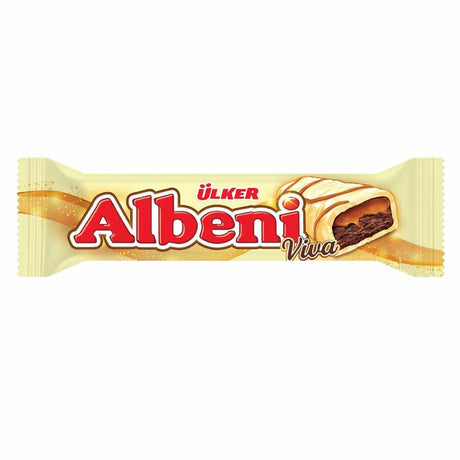 Ulker | Albeni White Chocolate Covered Wafer Bar with Caramel - TryAladdin