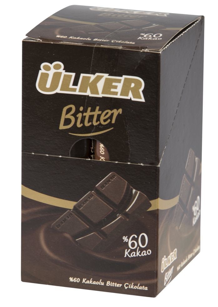 Ulker | Bitter (Dark) Chocolate Bar %60 - TryAladdin