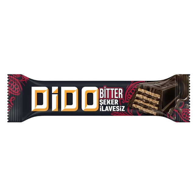 Ulker | Dido Sugar Free Dark Chocolate Covered Wafer Bar - TryAladdin