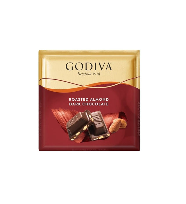 Ulker | Godiva Roasted Almond Dark Square Chocolate - TryAladdin