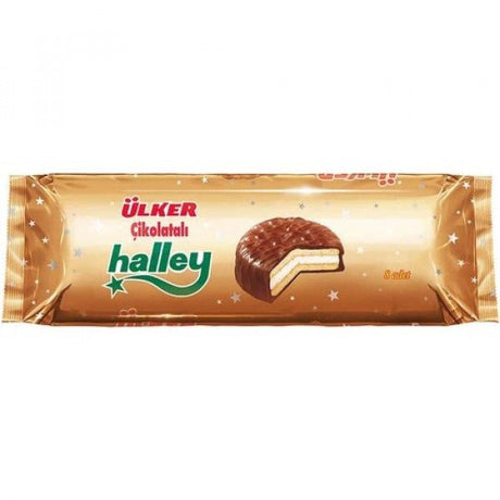 Ulker | Halley Chocolate Covered Sadwich Biscuit 8x30g - TryAladdin