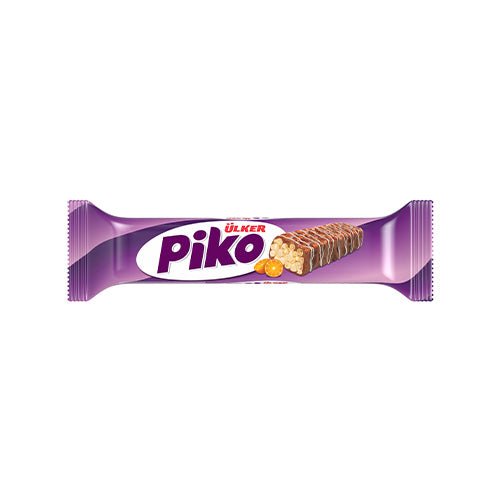 Ulker | Piko Chocolate Covered Orange Flavoured Rice Puffs Bar - TryAladdin