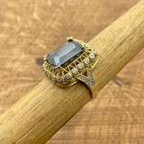 Women's Black Onyx Silver Ring - TryAladdin