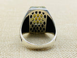 Zultanite Stone Silver Ring - TryAladdin