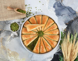 Asi | Carrot Slice Baklava with Pistachio Tray - TryAladdin