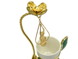 Lavina | Turkish Coffee Cup With Dangling Flower Design - TryAladdin