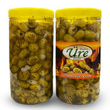 Ure Zeytin | Spicy Grilled Green Olives with Garlic - TryAladdin